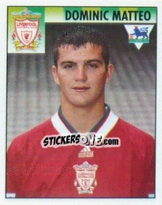 Sticker Dominic Matteo - Premier League Inglese 1994-1995 n. 250 - Merlin