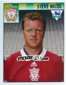 Sticker Steve Nicol - Premier League Inglese 1994-1995 n. 253 - Merlin