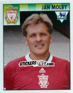 Sticker Jan Molby - Premier League Inglese 1994-1995 - Merlin