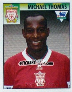 Figurina Michael Thomas - Premier League Inglese 1994-1995 - Merlin