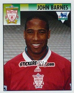 Sticker John Barnes - Premier League Inglese 1994-1995 n. 260 - Merlin