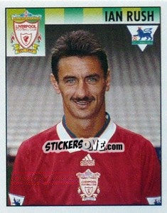 Sticker Ian Rush - Premier League Inglese 1994-1995 n. 261 - Merlin