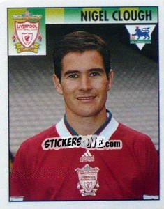 Sticker Nigel Clough - Premier League Inglese 1994-1995 - Merlin