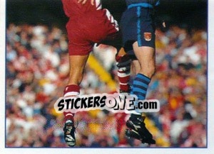 Sticker Ian Rush (Action 2/2) - Premier League Inglese 1994-1995 - Merlin