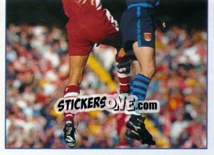Sticker Ian Rush (Action 2/2) - Premier League Inglese 1994-1995 n. 264 - Merlin