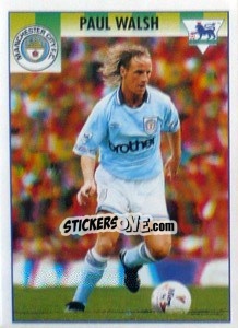 Cromo Paul Walsh (Star Player) - Premier League Inglese 1994-1995 - Merlin