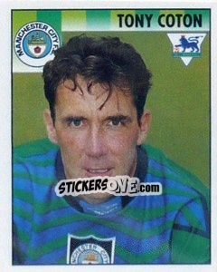 Figurina Tony Coton - Premier League Inglese 1994-1995 - Merlin