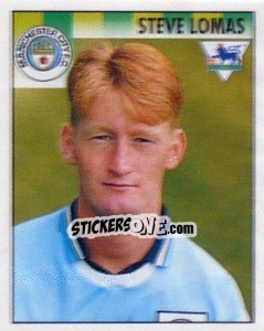 Figurina Steve Lomas - Premier League Inglese 1994-1995 - Merlin