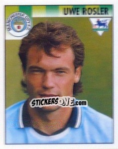 Sticker Uwe Rosler - Premier League Inglese 1994-1995 - Merlin
