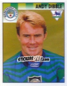 Figurina Andy Dibble - Premier League Inglese 1994-1995 - Merlin