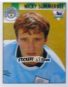 Cromo Nicky Summerbee - Premier League Inglese 1994-1995 - Merlin