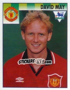 Sticker David May - Premier League Inglese 1994-1995 - Merlin