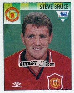 Cromo Steve Bruce - Premier League Inglese 1994-1995 - Merlin