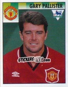 Cromo Gary Pallister - Premier League Inglese 1994-1995 - Merlin