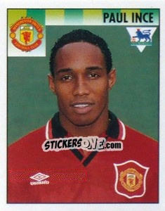 Sticker Paul Ince - Premier League Inglese 1994-1995 - Merlin