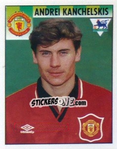 Sticker Andrei Kanchelskis - Premier League Inglese 1994-1995 n. 305 - Merlin