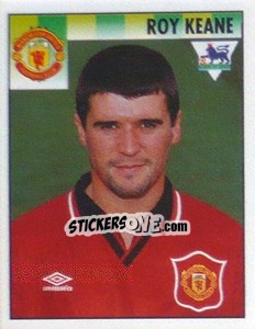Figurina Roy Keane - Premier League Inglese 1994-1995 - Merlin