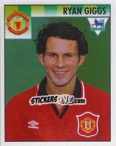 Cromo Ryan Giggs - Premier League Inglese 1994-1995 - Merlin