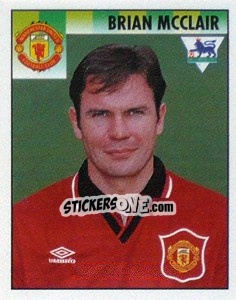 Sticker Brian McClair - Premier League Inglese 1994-1995 - Merlin