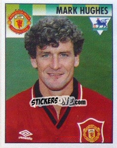 Sticker Mark Hughes - Premier League Inglese 1994-1995 - Merlin