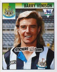 Sticker Barry Venison - Premier League Inglese 1994-1995 n. 318 - Merlin