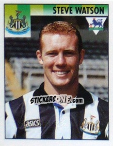 Figurina Steve Watson - Premier League Inglese 1994-1995 - Merlin