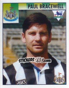 Figurina Paul Bracewell - Premier League Inglese 1994-1995 - Merlin