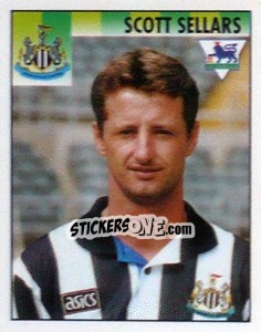 Cromo Scott Sellars - Premier League Inglese 1994-1995 - Merlin