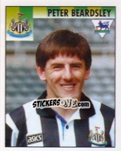 Sticker Peter Beardsley - Premier League Inglese 1994-1995 - Merlin