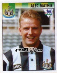 Sticker Alec Mathie - Premier League Inglese 1994-1995 - Merlin