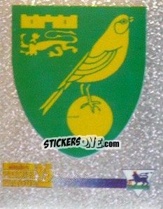Sticker Club Emblem - Premier League Inglese 1994-1995 n. 338 - Merlin