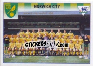 Sticker Team Photo - Premier League Inglese 1994-1995 - Merlin