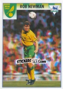 Figurina Rob Newman (Star Player) - Premier League Inglese 1994-1995 n. 340 - Merlin
