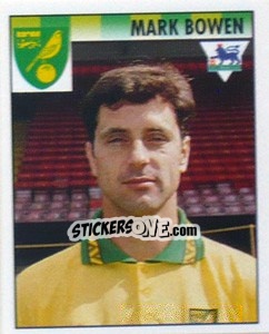 Sticker Mark Bowen - Premier League Inglese 1994-1995 n. 342 - Merlin