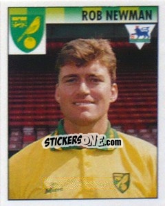 Figurina Rob Newman - Premier League Inglese 1994-1995 n. 343 - Merlin