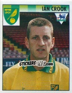 Figurina Ian Crook - Premier League Inglese 1994-1995 n. 348 - Merlin