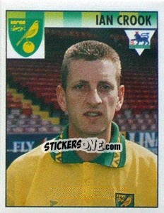 Figurina Ian Crook - Premier League Inglese 1994-1995 - Merlin