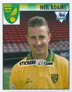 Sticker Neil Adams - Premier League Inglese 1994-1995 - Merlin