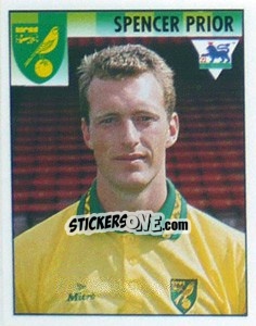 Sticker Spencer Prior - Premier League Inglese 1994-1995 n. 354 - Merlin