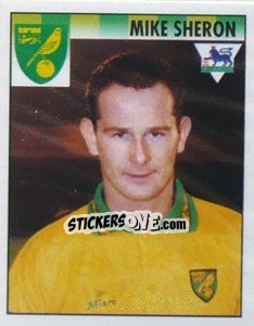 Sticker Mike Sheron - Premier League Inglese 1994-1995 - Merlin