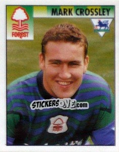 Cromo Mark Crossley - Premier League Inglese 1994-1995 - Merlin