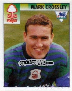 Figurina Mark Crossley - Premier League Inglese 1994-1995 - Merlin