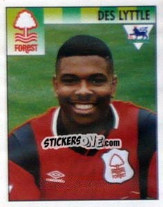 Sticker Des Lyttle - Premier League Inglese 1994-1995 - Merlin