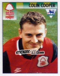 Sticker Colin Cooper - Premier League Inglese 1994-1995 - Merlin