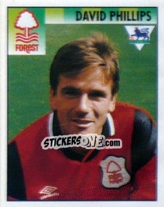 Figurina David Phillips - Premier League Inglese 1994-1995 - Merlin