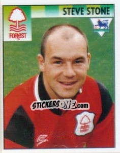 Figurina Steve Stone - Premier League Inglese 1994-1995 - Merlin