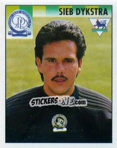 Figurina Sieb Dykstra - Premier League Inglese 1994-1995 - Merlin
