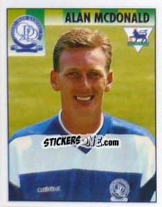 Figurina Alan McDonald - Premier League Inglese 1994-1995 - Merlin