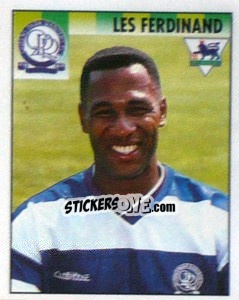 Sticker Les Ferdinand - Premier League Inglese 1994-1995 - Merlin