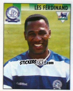 Sticker Les Ferdinand - Premier League Inglese 1994-1995 n. 401 - Merlin